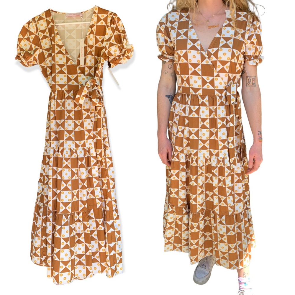 NWT Lisa Says Gah Wrap Dress